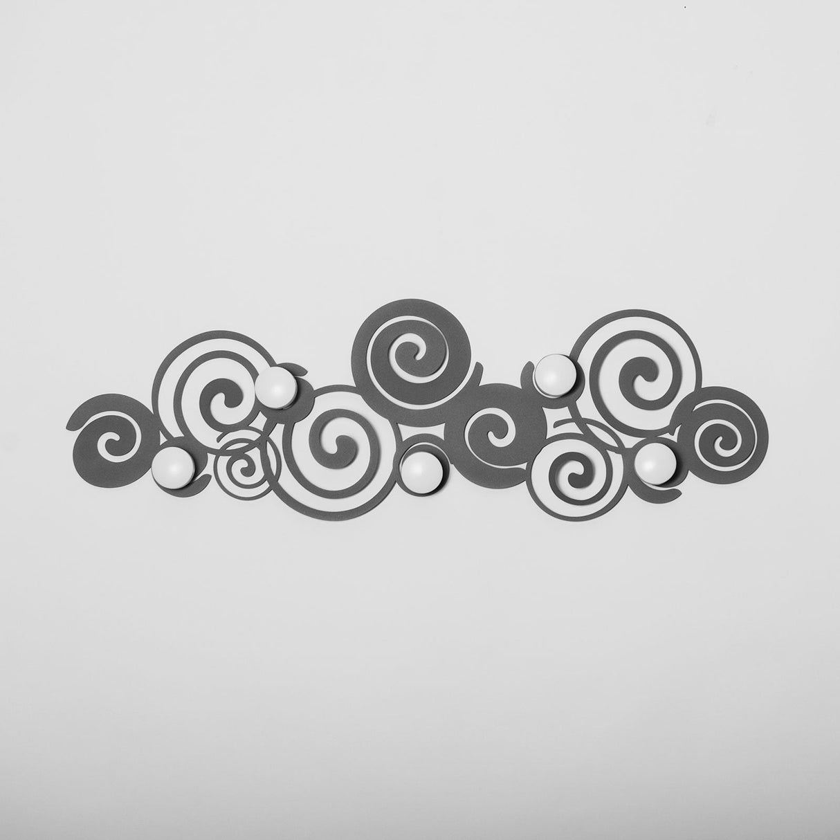 ARTI & MESTIERI Appendiabiti In Ferro Orfeo Fango