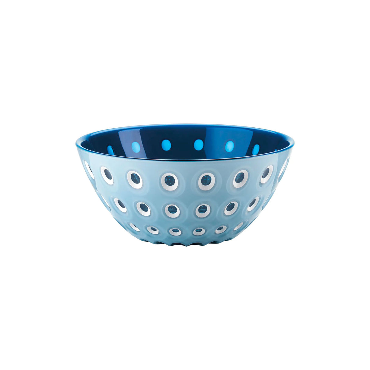 GUZZINI Le Murrine Ciotola Insalatiera 25cm Azzurro Blu Plastica