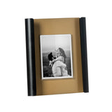 ARTI & MESTIERI Portafoto di Design Angel Piccolo Oro Laccato Nero