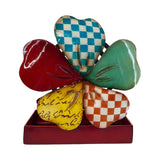 PALAIS ROYAL Zampirone Holder Animals Four Leaf Clover 16x19cm Metal