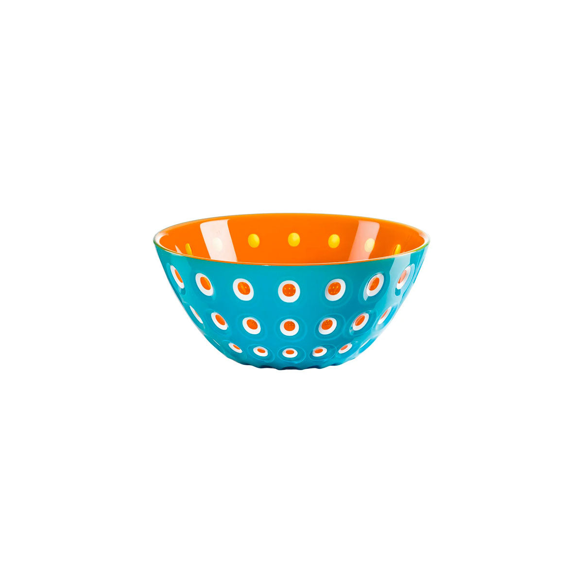 GUZZINI Le Murrine Ciotola Insalatiera 20cm Blu Arancio Plastica
