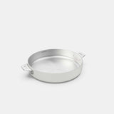 COOKUT La Meravigliosa Padella con Manici 24cm Bianco Acciaio Inox