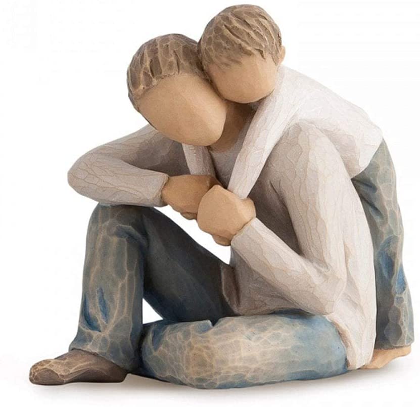 WILLOW TREE Figurina Statuina Questo è il Mio Papà Design di Susan Lordi 17,5cm Resina