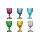 VILLA D'ESTE HOME TIVOLI - Syrah Set of 6 oriental colored glass glasses 2191709