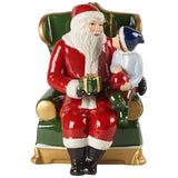 VILLEROY &amp; BOCH Christmas Toy's Santa Claus in Armchair Decoration 1483276636
