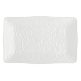 LA PORCELLANA BIANCA - Florentina Vassoio Rettangolare 20x12cm