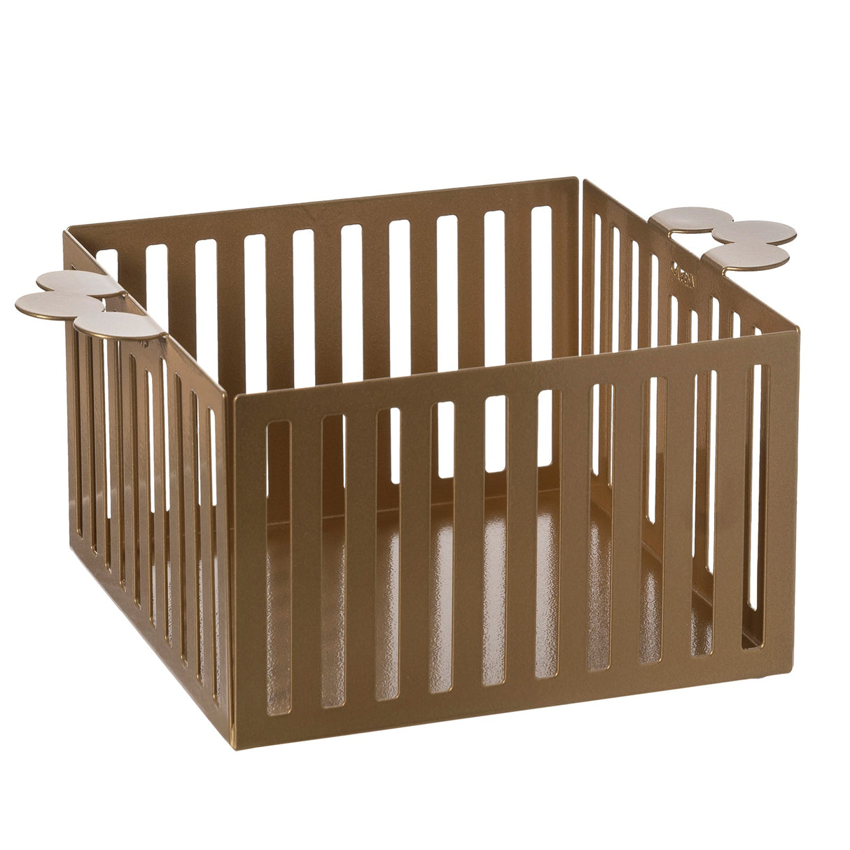 ARTI & MESTIERI Cestino Pane Old Oro Laccato