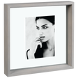 MASCAGNI CASA Cornice Portafoto 30x30cm Foto 13x18cm Legno Grigio