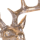 BIANCHI DINO Renna Seduta 36x35,5cm Oro Resina Decorazione Natalizia