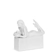 CHRISTEL by Sommer Figura Statuetta Zodiaco Acquario 18cm Bianco Poliresina
