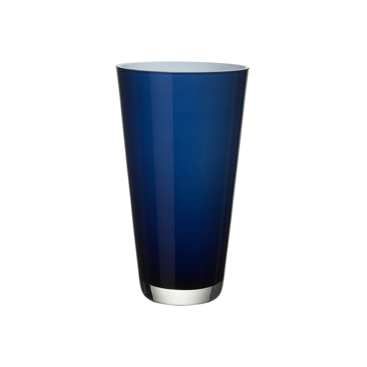VILLEROY &amp; BOCH Verso Midnight Sky Vase 25cm Blue Glass