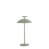 KARTELL Mini Geen-A Battery Version Lampada da Tavolo Verde 36,5cm Acciaio