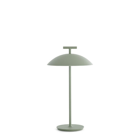 KARTELL Mini Geen-A Battery Version Lampada da Tavolo Verde 36,5cm Acciaio