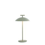 KARTELL Mini Geen-A Battery Version Lampada da Tavolo Verde 36,5cm Acciaio