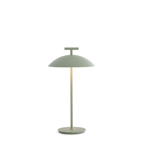 KARTELL Mini Geen-A Battery Version Lampada da Tavolo Verde 36,5cm Acciaio