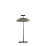 KARTELL Mini Geen-A Battery Version Lampada da Tavolo Bronzo 36,5cm Acciaio