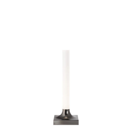 KARTELL Goodnight Battery Lampada da Tavolo Titanio Opaco 29cm PMMA
