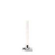 Lampada da tavolo Goodnight Kartell in PMMA finitura cromo lucido 29 cm