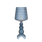 KARTELL Mini Kabuki Lampada da Tavolo Azzurro 70cm Policarbonato 2.0