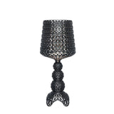 KARTELL Mini Kabuki Lampada da Tavolo Nero 70cm Policarbonato 2.0