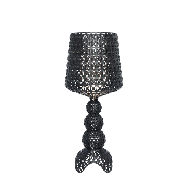 KARTELL Mini Kabuki Lampada da Tavolo Nero 70cm Policarbonato 2.0