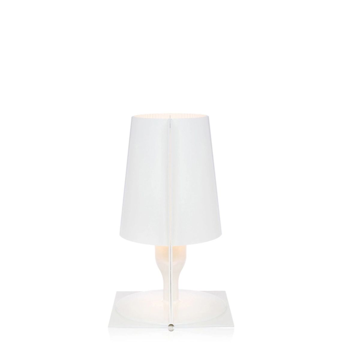 KARTELL Take Table Lamp Glossy White 31cm Polycarbonate 2.0