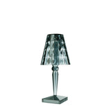 KARTELL Big Battery Lampada da Tavolo Azzurro 37cm PMMA Plug Version