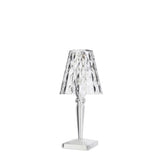 KARTELL Big Battery Lampada da Tavolo Trasparente 37cm PMMA Plug Version