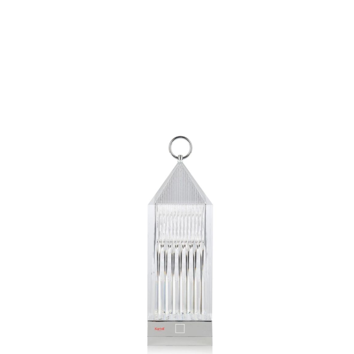 KARTELL Lantern Lampada da Tavolo Trasparente 31cm PMMA