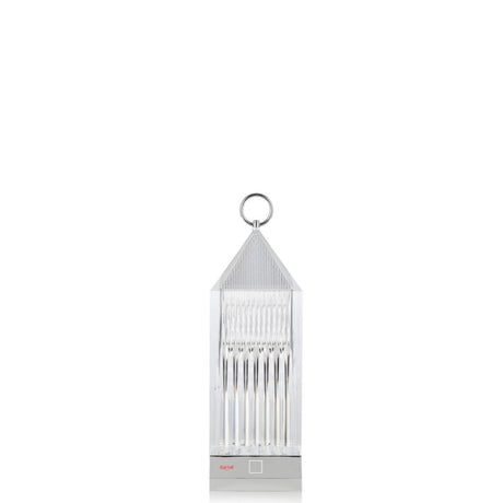 KARTELL Lantern Lampada da Tavolo Trasparente 31cm PMMA