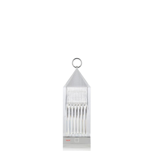 KARTELL Lantern Lampada da Tavolo Trasparente 31cm PMMA