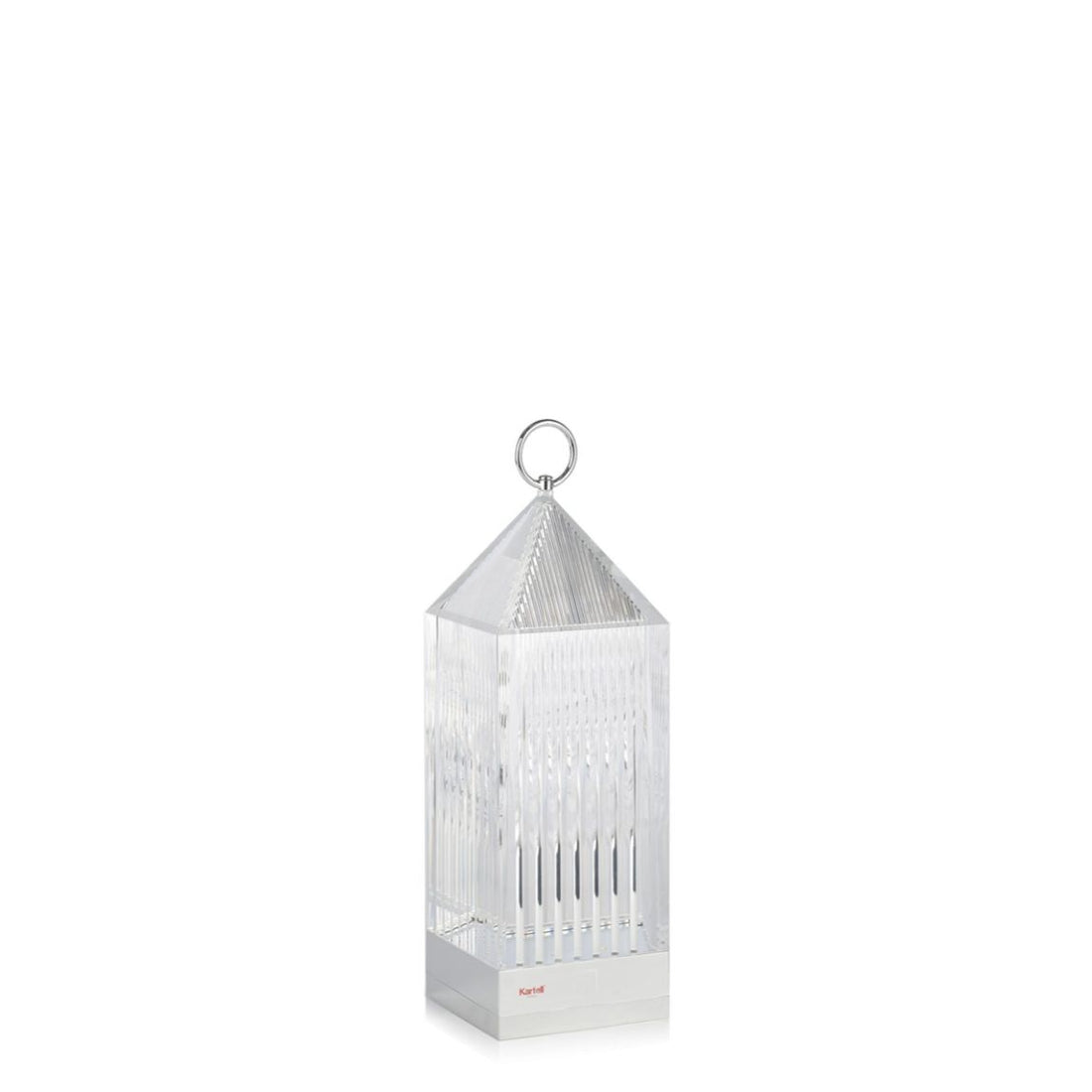 KARTELL Lantern Lampada da Tavolo Trasparente 31cm PMMA