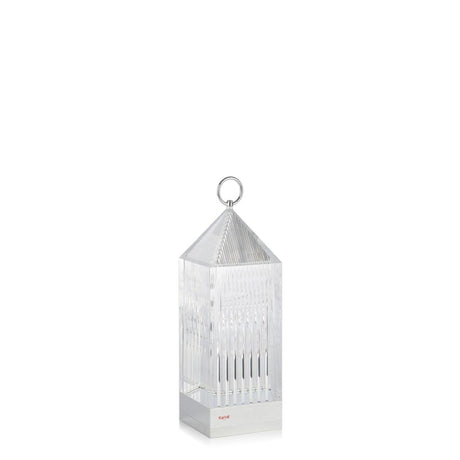 KARTELL Lantern Lampada da Tavolo Trasparente 31cm PMMA