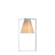 KARTELL Light-Air Lampada da Tavolo Trasparente Beige 32cm