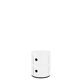 KARTELL Componibili Recycled Bianco Opaco 40x32cm Contenitore 2 Cassetti