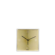 KARTELL Tic&Tac Metal Orologio da Parete e da Tavolo Oro 30x30cm PMMA