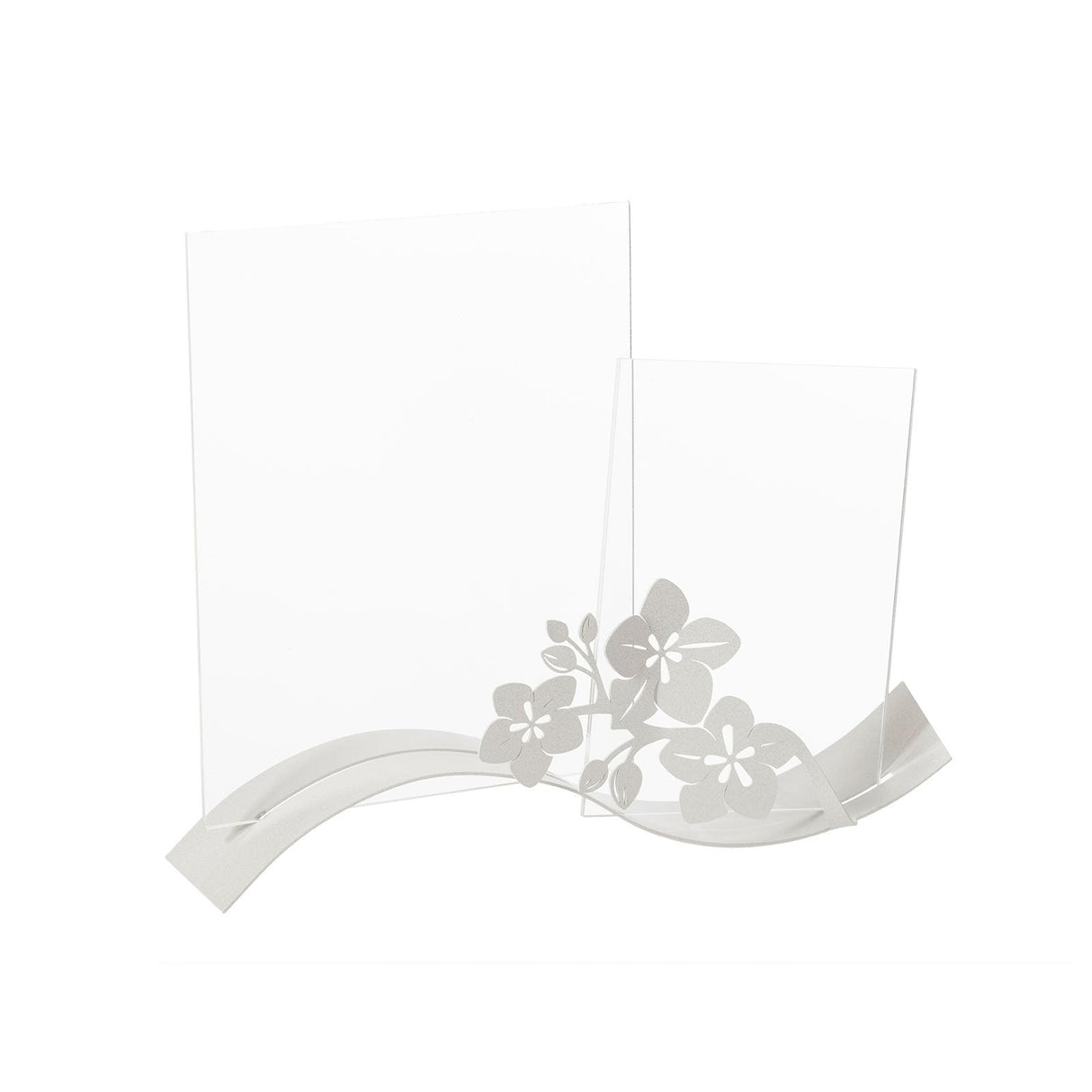 ARTI & MESTIERI Portafoto di Design Fior di Loto Ondina Avorio