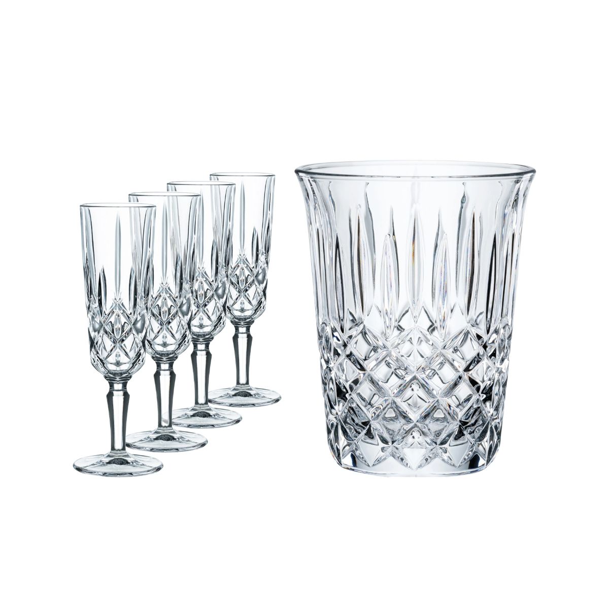 NACHTMANN Noblesse Set 5 Pezzi Per Festeggiamenti Flute Champagne