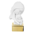 Scultura Maternità Bongelli Preziosi in marmorino bianco 20 cm