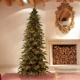 Albero di Natale Pino Luxury EDG in PVC slim 240 cm con 4000 LED