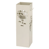 MONTEMAGGI Metal Umbrella Stand Hot Air Balloons 50cm White Square Base