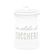 SIMPLE DAY Baratto Contenitore Zucchero Un Chilo di Zucchero 20x12cm Vetro