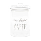 SIMPLE DAY Baratto Contenitore Caffè Un Buon Caffè 20x12cm Vetro