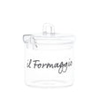 SIMPLE DAY Contenitore Formaggiera 9x11cm Vetro