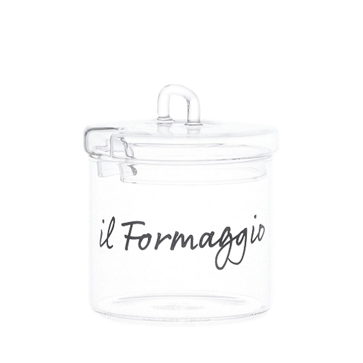 SIMPLE DAY Contenitore Formaggiera 9x11cm Vetro