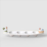 VILLEROY & BOCH Spring Awakening Portauovo 31x12cm Porcellana Tavola di Pasqua