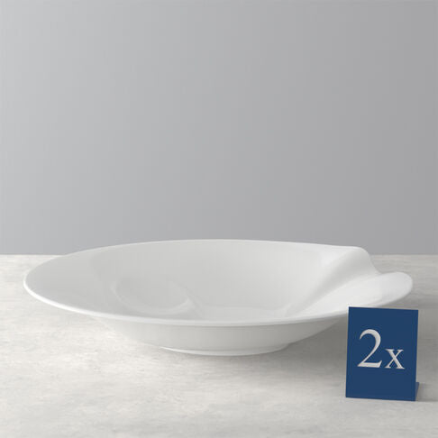 VILLEROY & BOCH Pasta Passion Piatto per Spaghetti Set 2 Pezzi 31cm Porcellana