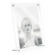 MASCAGNI CASA Portafoto Acrilico Trasparente 21x30cm Plexiglas