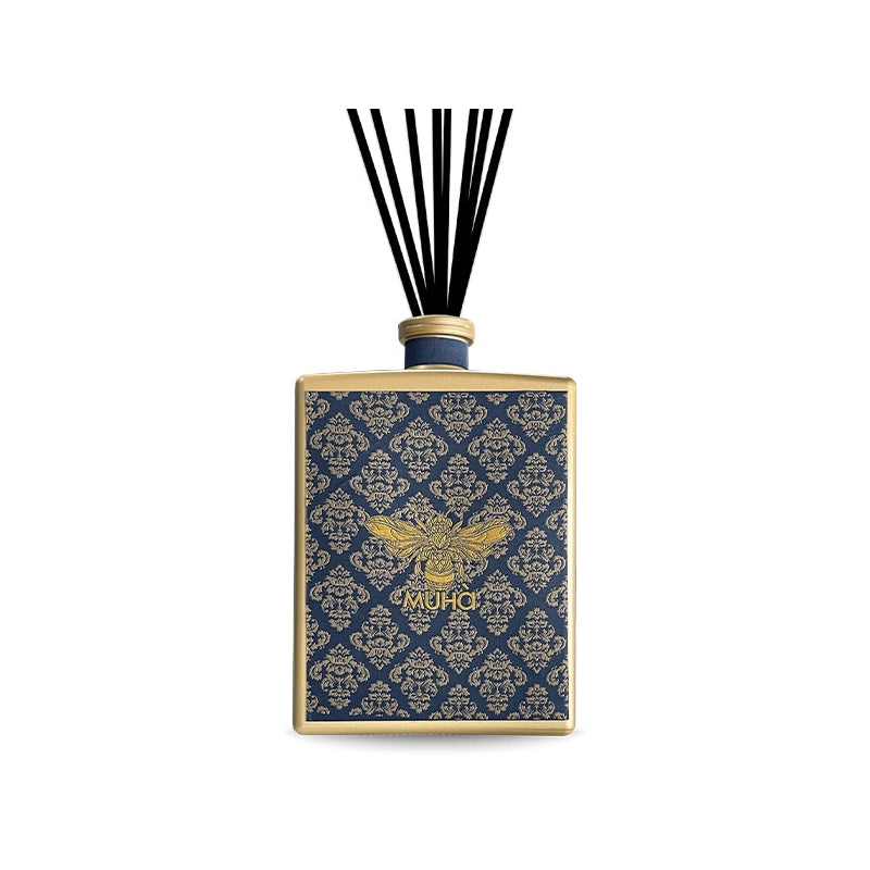 MUHA' Profumatore Diffusore Art Rosa con Ricamo 3000ml Fiori di Cotone