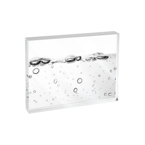 Portafoto magnetico Mascagni Casa in acrilico trasparente 17,5x23 cm